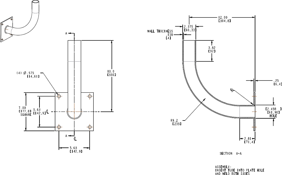 Link to Dimension Drawing