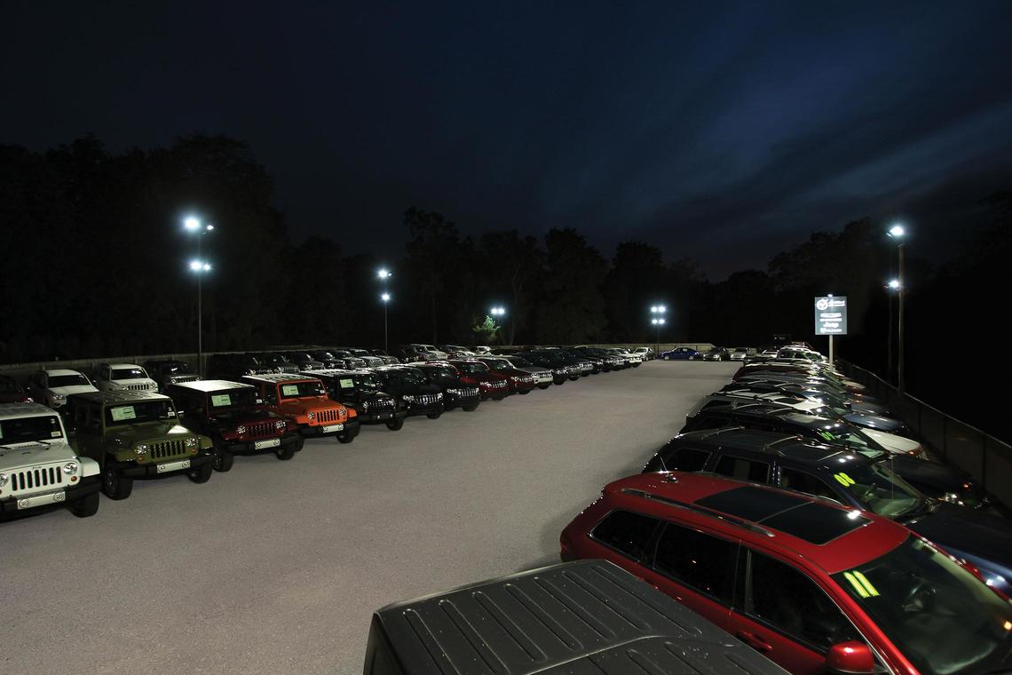 RAB LED Lighting upgrade drives Sales success for car dealership