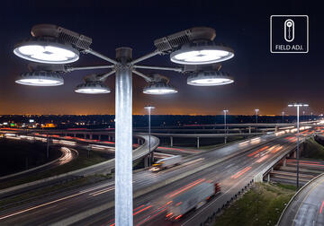 TOTEM Field-Adjustable High Mast Light