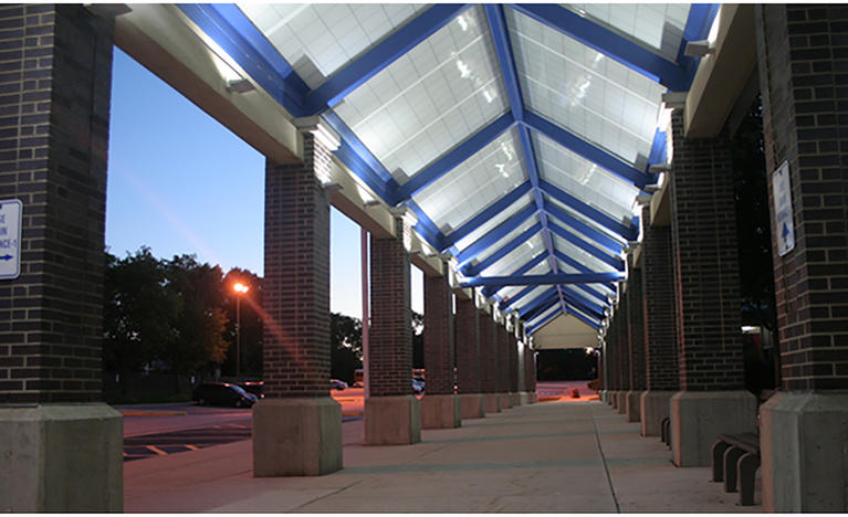Affordable LED lighting at Illinois school district